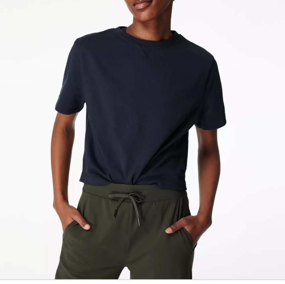 New Sweaty Betty short sleeve boxy top